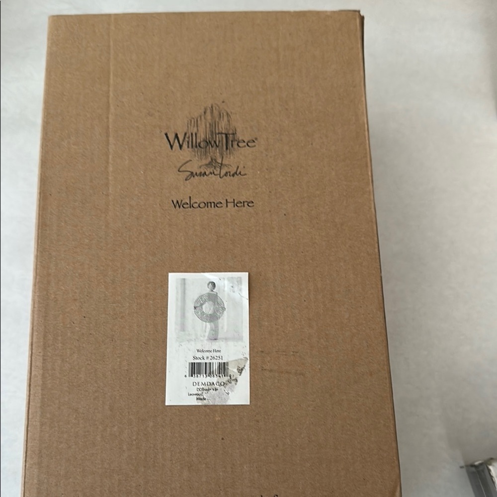 Willow Tree Welcome Here Box